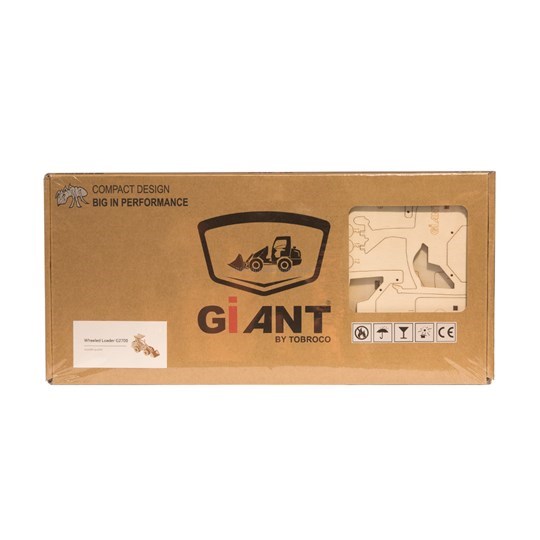 Houten bouwpakket GIANT G2700 wiellader